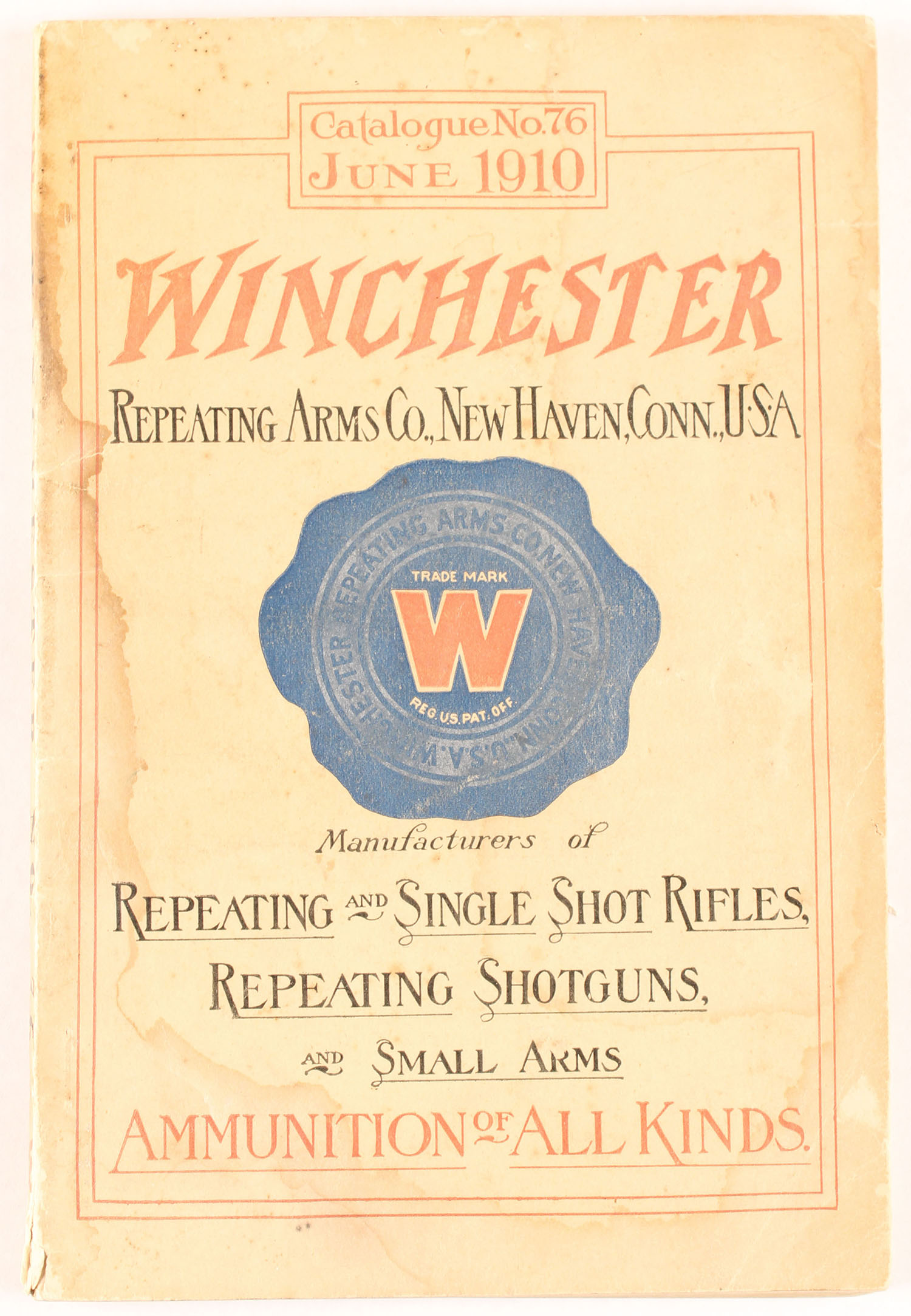 Item # 7026 (Ended 2024-03-01 22:05:02) - Winchester Repeating Arms Co ...