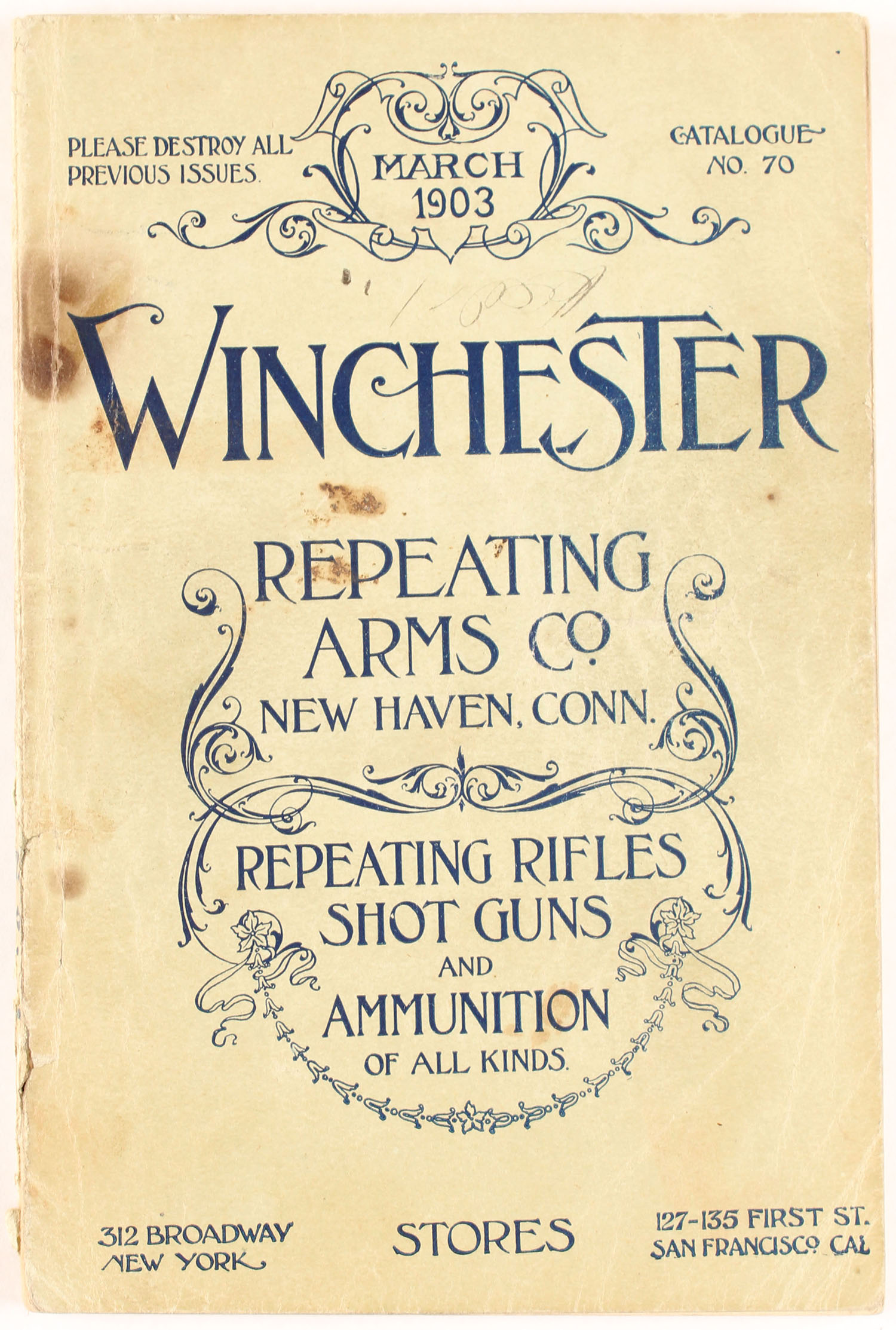 Item # 7027 (Ended 2024-05-31 17:01:00) - Winchester Repeating Arms Co ...